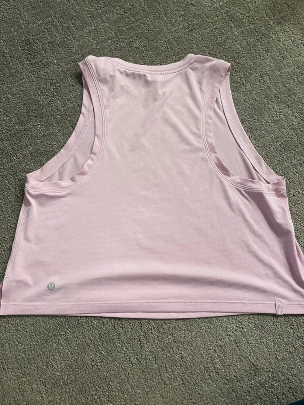 Lululemon Light Pink Women's Sleeveless Tank Top - Picture 3 of 4